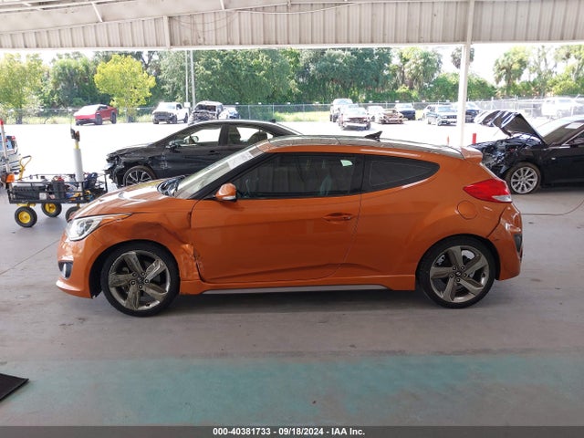 Hyundai Veloster Turbo W/black 2014 KMHTC6AE5EU202779 Image 14