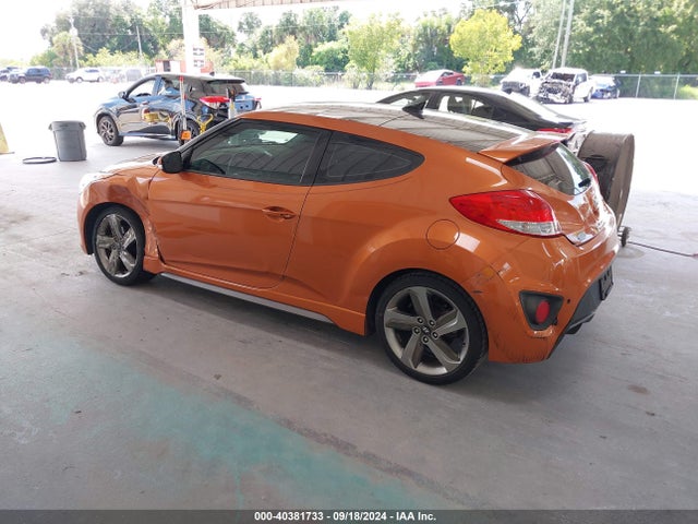 Hyundai Veloster Turbo W/black 2014 KMHTC6AE5EU202779 Image 3