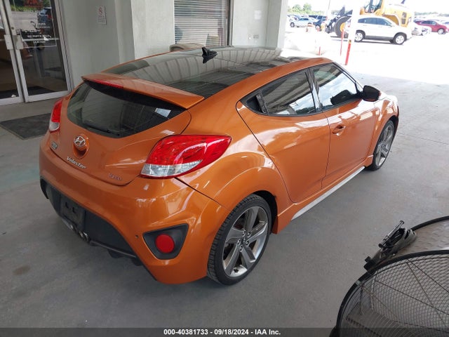 Hyundai Veloster Turbo W/black 2014 KMHTC6AE5EU202779 Image 4