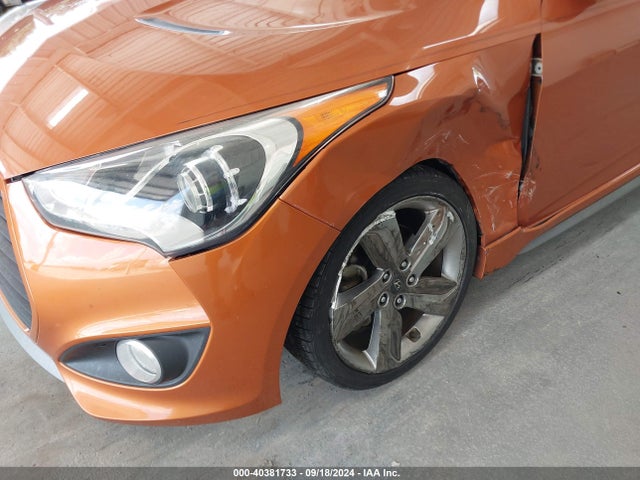 Hyundai Veloster Turbo W/black 2014 KMHTC6AE5EU202779 Image 6