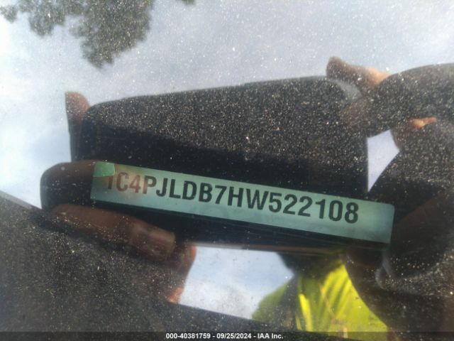 1C4PJLDB7HW522108 Jeep Cherokee Limited Fwd