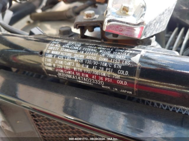2007 KAWASAKI VN1600 JKBVNKA147A023320 Photo 9