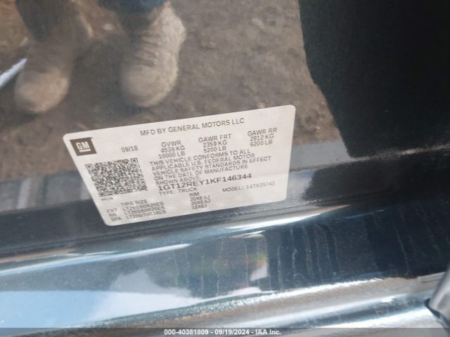 1GT12REY1KF146344 GMC Sierra 2500hd Slt