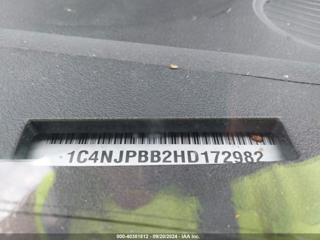 1C4NJPBB2HD172982 Jeep Patriot Sport Fwd