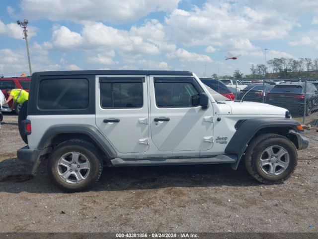 1C4HJXKN1MW591332 Jeep Wrangler Unlimited Sport Rhd 4x4