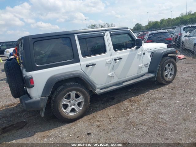 1C4HJXKN1MW591332 Jeep Wrangler Unlimited Sport Rhd 4x4