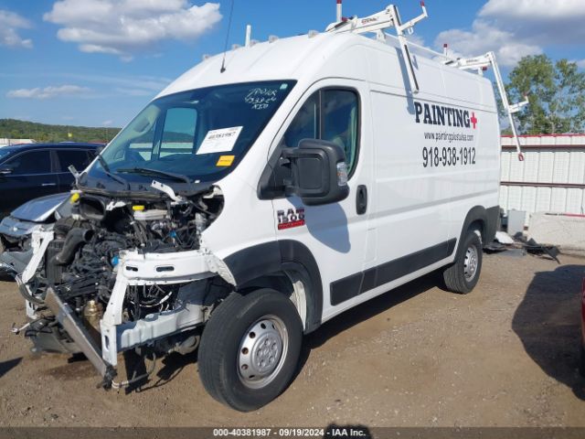 3C6TRVBG0KE556983 RAM Promaster 1500 High Roof 136 Wb