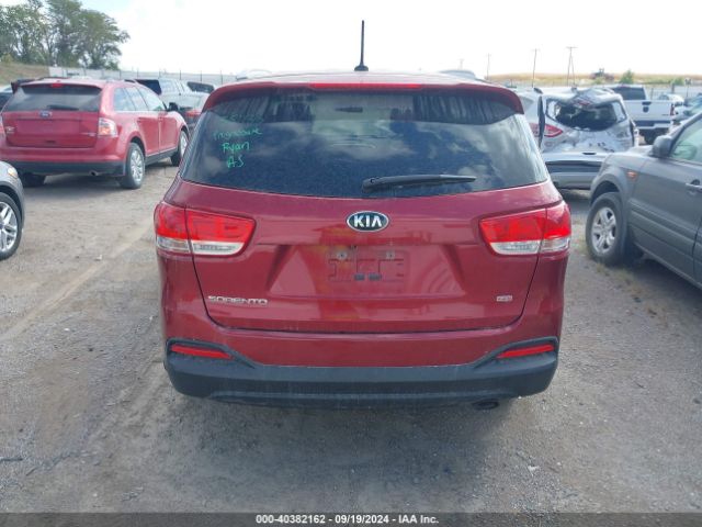 5XYPGDA38GG083031 KIA Sorento 2.4l Lx