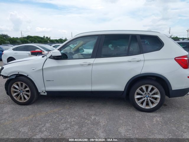 5UXWZ7C34H0V90065 BMW X3 Sdrive28i