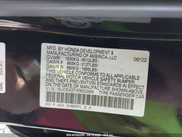 19UDE4G71PA002956 Acura Integra A-spec W/ Technology