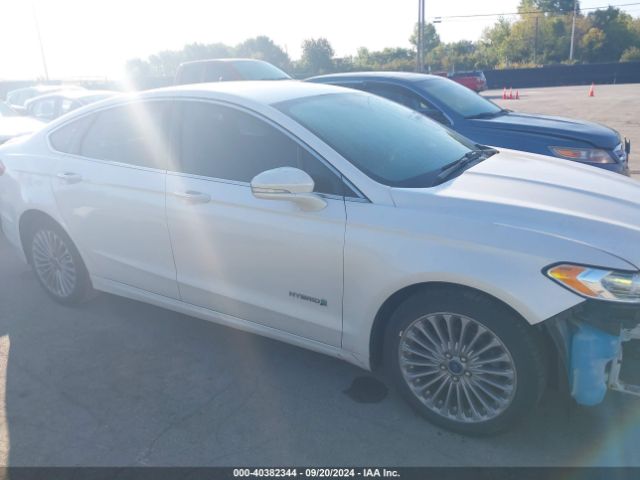 3FA6P0RU6ER348720 Ford Fusion Hybrid Titanium