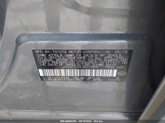 JTHCZ1D2XJ5015855 Lexus IS 350