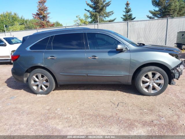 5FRYD4H80EB039414 Acura Mdx Advance Pkg W/entertainment Pkg