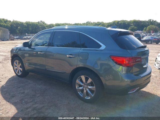 5FRYD4H80EB039414 Acura Mdx Advance Pkg W/entertainment Pkg