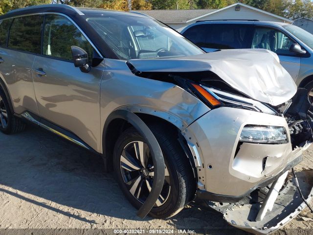 JN8AT3DD0MW312143 Nissan Rogue Platinum Intelligent Awd