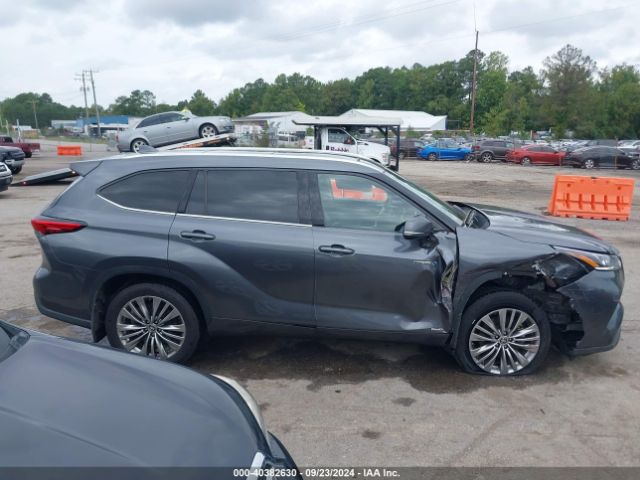 5TDEBRCH9LS008430 Toyota Highlander Hybrid Platinum