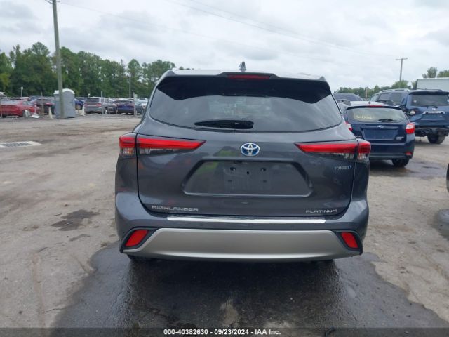 5TDEBRCH9LS008430 Toyota Highlander Hybrid Platinum