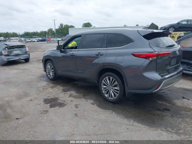 5TDEBRCH9LS008430 Toyota Highlander Hybrid Platinum