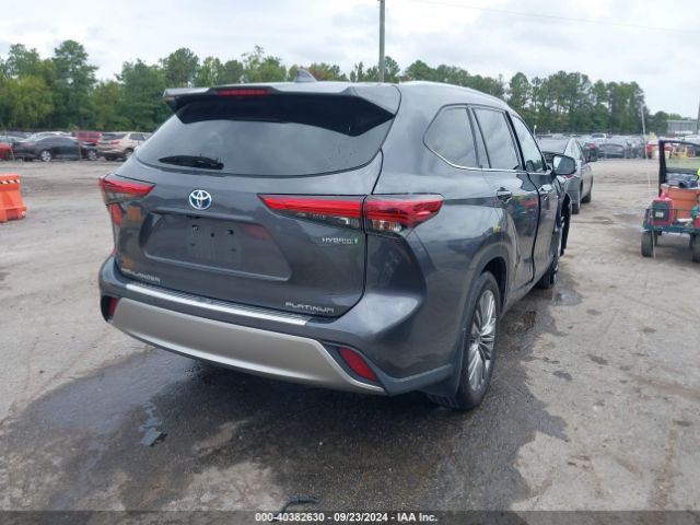 5TDEBRCH9LS008430 Toyota Highlander Hybrid Platinum