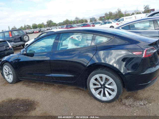 5YJ3E1EA1NF360103 Tesla MODEL 3