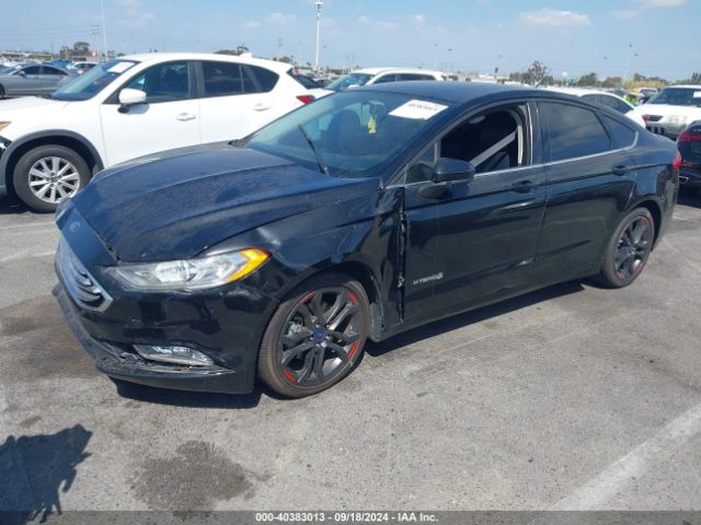 3FA6P0LU7JR115870 Ford Fusion Hybrid Se