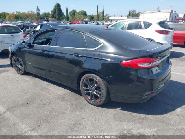 3FA6P0LU7JR115870 Ford Fusion Hybrid Se