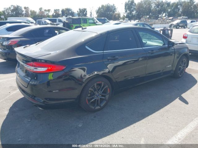 3FA6P0LU7JR115870 Ford Fusion Hybrid Se