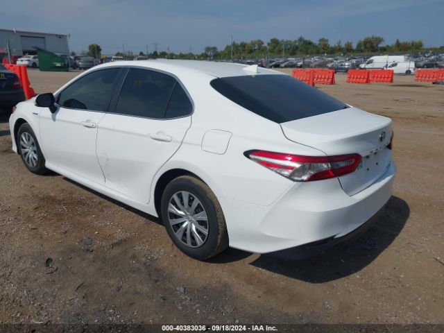 4T1B31HK6KU513692 Toyota Camry Hybrid Le