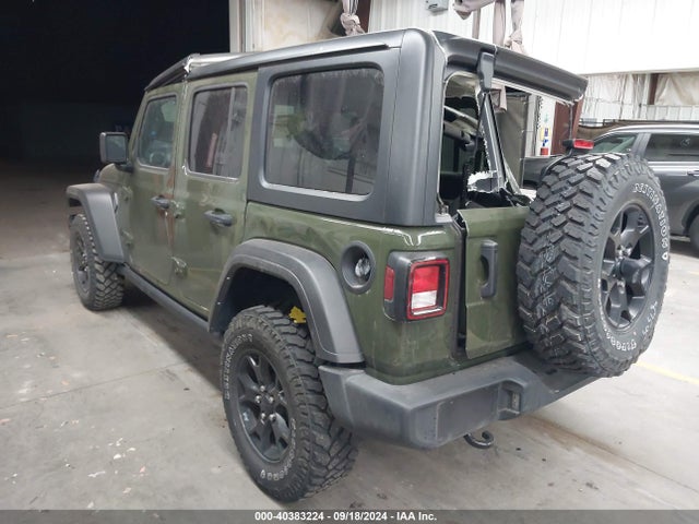 1C4HJXDN4MW831745 Jeep Wrangler Unlimited Willys 4x4