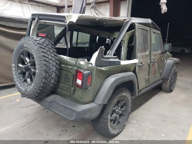 1C4HJXDN4MW831745 Jeep Wrangler Unlimited Willys 4x4