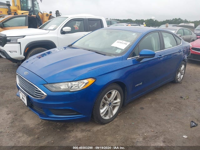 Ford Fusion Hybrid Se 2018 3FA6P0LU2JR248312 Image 2