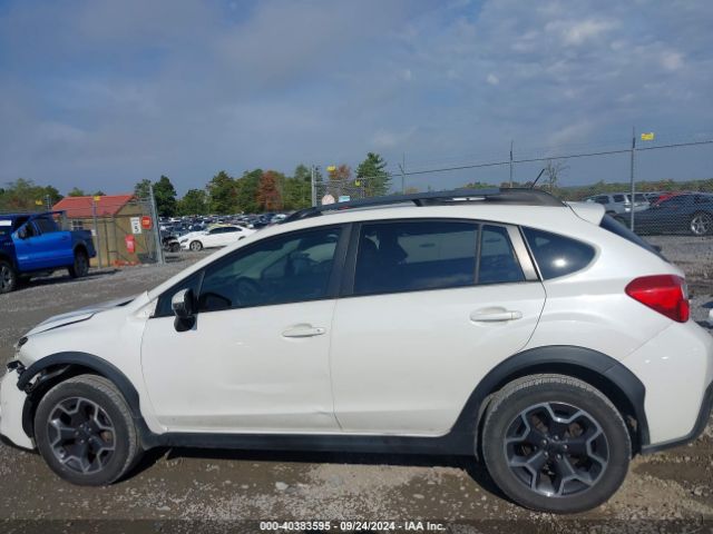 JF2GPAMCXF8260924 Subaru Xv Crosstrek 2.0i Limited