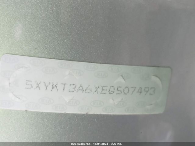 5XYKT3A6XEG507493 KIA SORENTO LX
