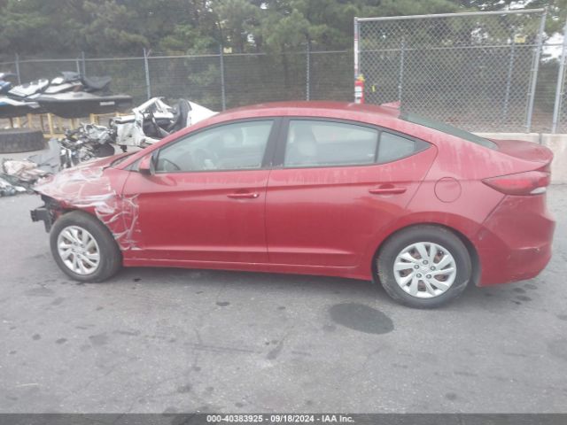 KMHD74LF1HU190718 Hyundai ELANTRA SE