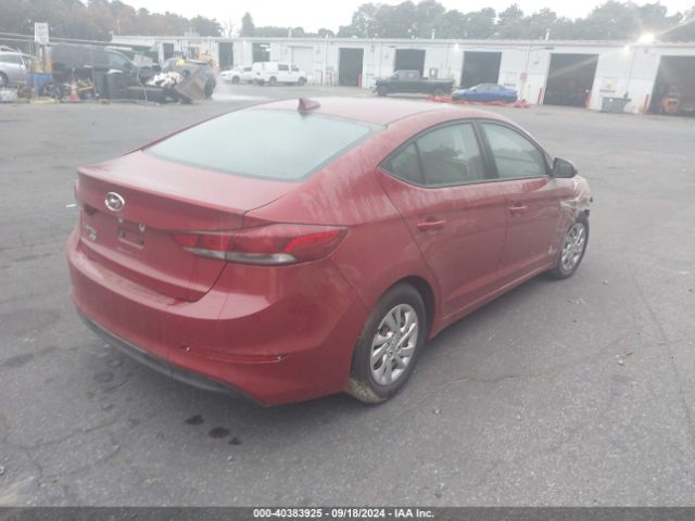 KMHD74LF1HU190718 Hyundai ELANTRA SE
