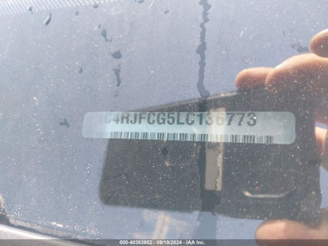 1C4RJFCG5LC136773 Jeep Grand Cherokee Overland 4x4