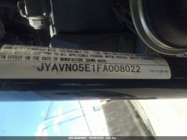 2015 YAMAHA XVS950 JYAVN05E1FA008022 Photo 9