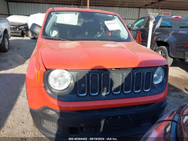 ZACCJBAT5GPE09582 Jeep Renegade Sport