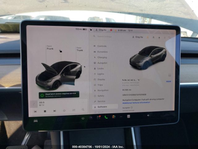 5YJYGDEE7LF031908 Tesla Model Y Long Range Dual Motor All-wheel Drive