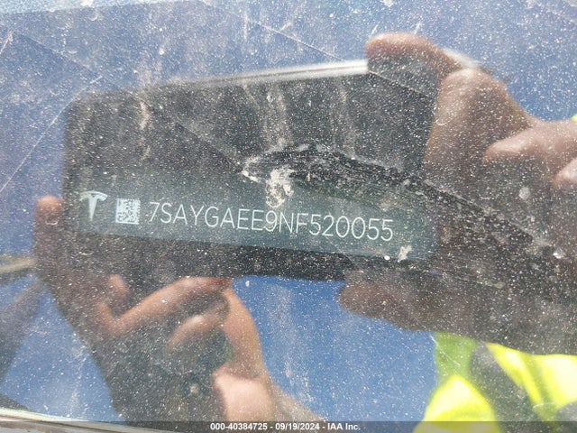 2022 TESLA MODEL Y 7SAYGAEE9NF520055 Photo 8