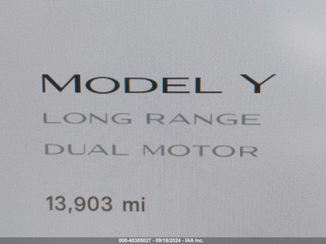 5YJYGDEE9MF062191 Tesla Model Y Long Range Dual Motor All-wheel Drive
