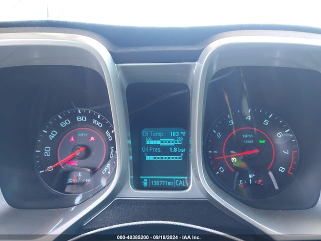 Chevrolet Camaro 1lt 2014 2G1FF1E36E9318650 Image 14