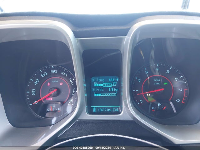 Chevrolet Camaro 1lt 2014 2G1FF1E36E9318650 Image 7