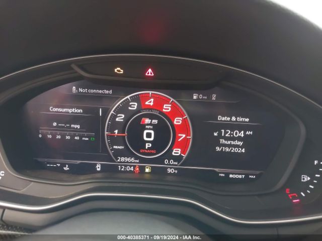 WAUC4CF51JA128472 Audi S5 3.0t Premium Plus