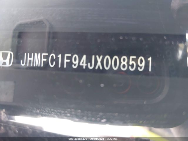 JHMFC1F94JX008591 Honda Civic Touring
