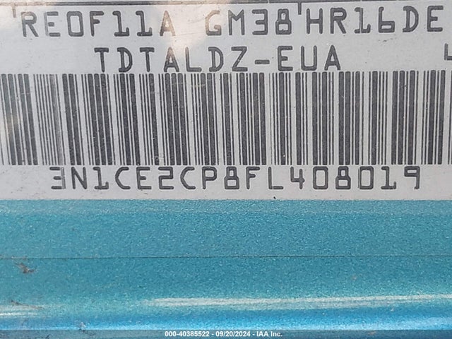 Nissan Versa Note S (sr)/s Plus/sl/sr/sv 2015 3N1CE2CP8FL408019 Image 9