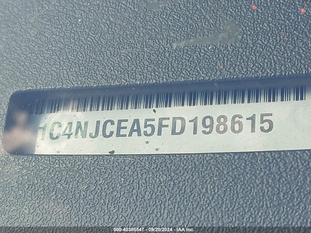 1C4NJCEA5FD198615 Jeep Compass High Altitude Edition