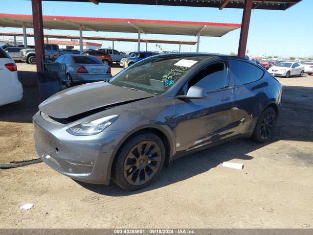 2021 TESLA MODEL Y 5YJYGDEE6MF148428 Photo 1