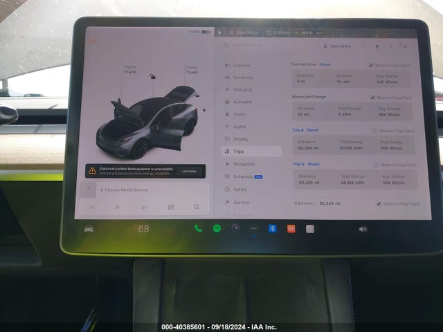 2021 TESLA MODEL Y 5YJYGDEE6MF148428 Photo 6
