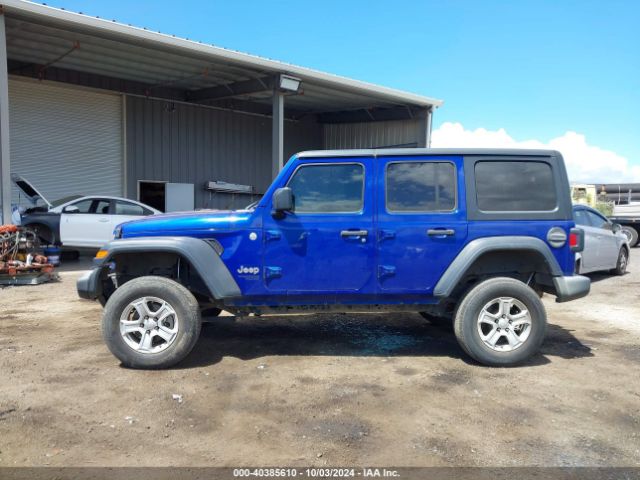 1C4HJXDG8KW557755 Jeep Wrangler Unlimited Sport S 4x4